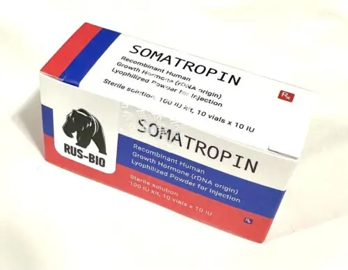 RUS-BIO SOMATROPIN (HGH) 100IU KIT